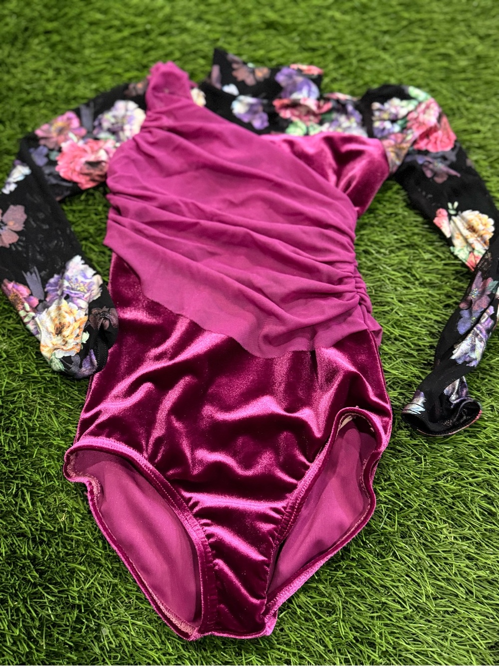 Weissman Long Sleevr Dance Leotard